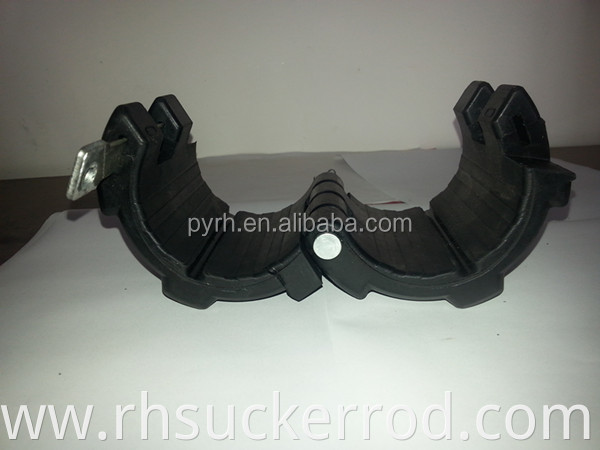 Oilfield rubber material tubing centralizer